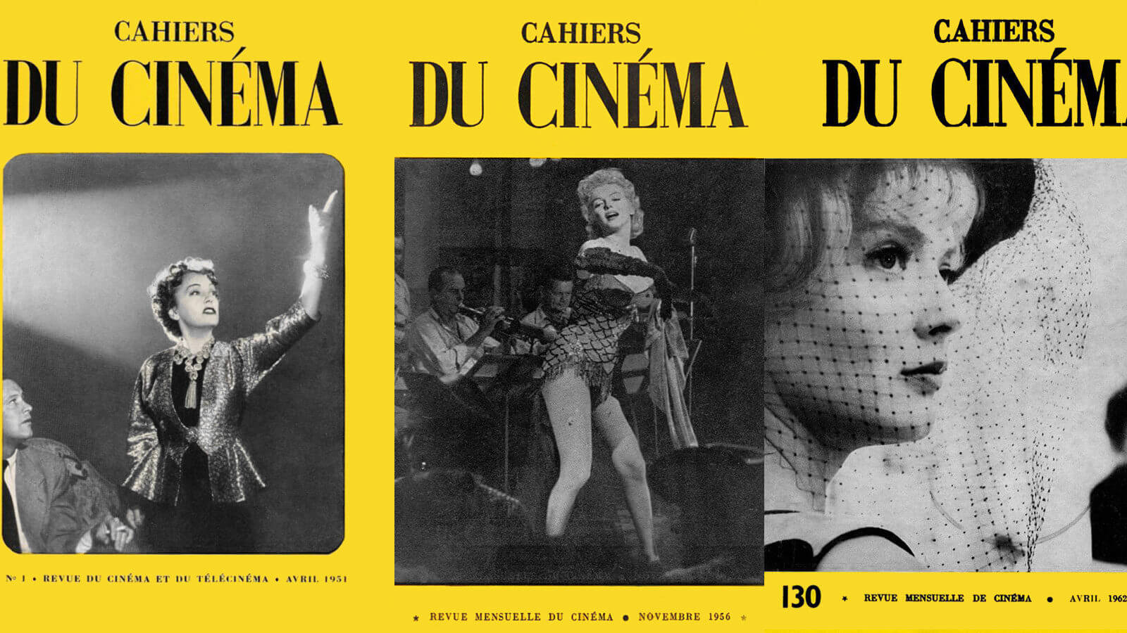 Portadas de Cahiers du Cinéma