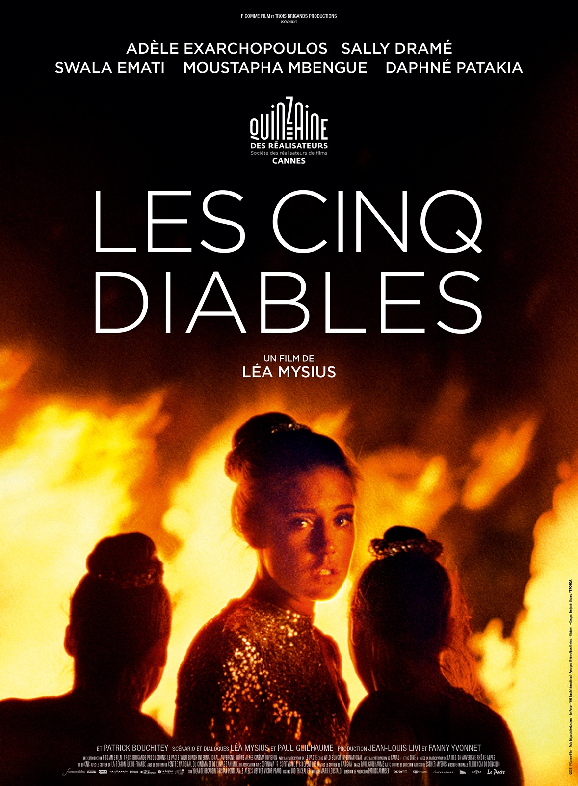 Cartel de Les cinq diables (VOSE)