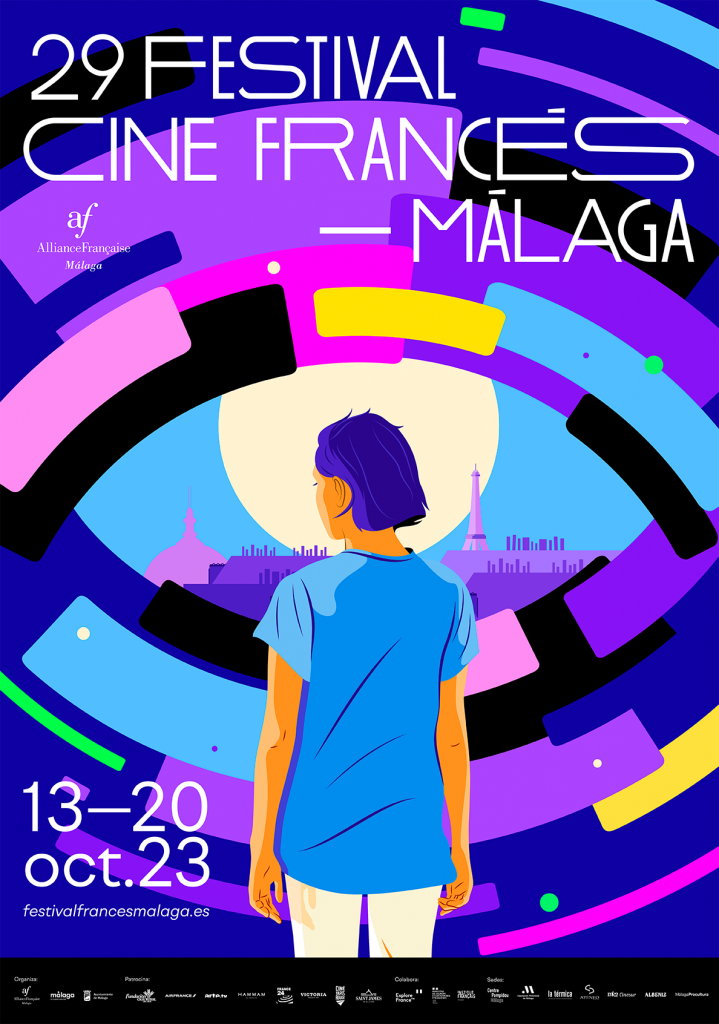 Cartel del 29 festival de Cine Francés de Málaga